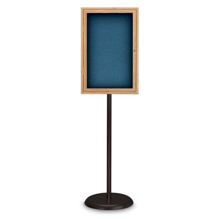 United Visual Products Corkboard, Double Door, Radius Frame, 60x36", White/Summer Tan Forbo UV7004-WHITE-FORBO
